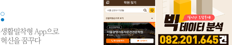 생활밀착형 App으로 혁신을 꿈꾸다