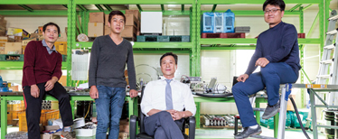 퓨리텍의 대표이사 및 직원사진